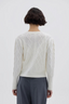 Heart Cable Cardi Cream