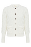 Heart Cable Cardi Cream