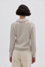 Collar V Neck Sweater Oat Melange