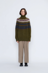 Andean Sweater Olive
