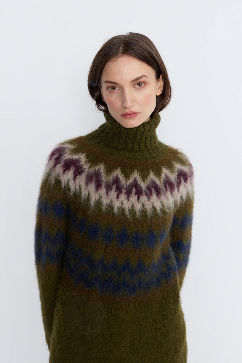 Andean Sweater Olive
