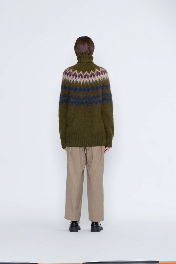 Andean Sweater Olive