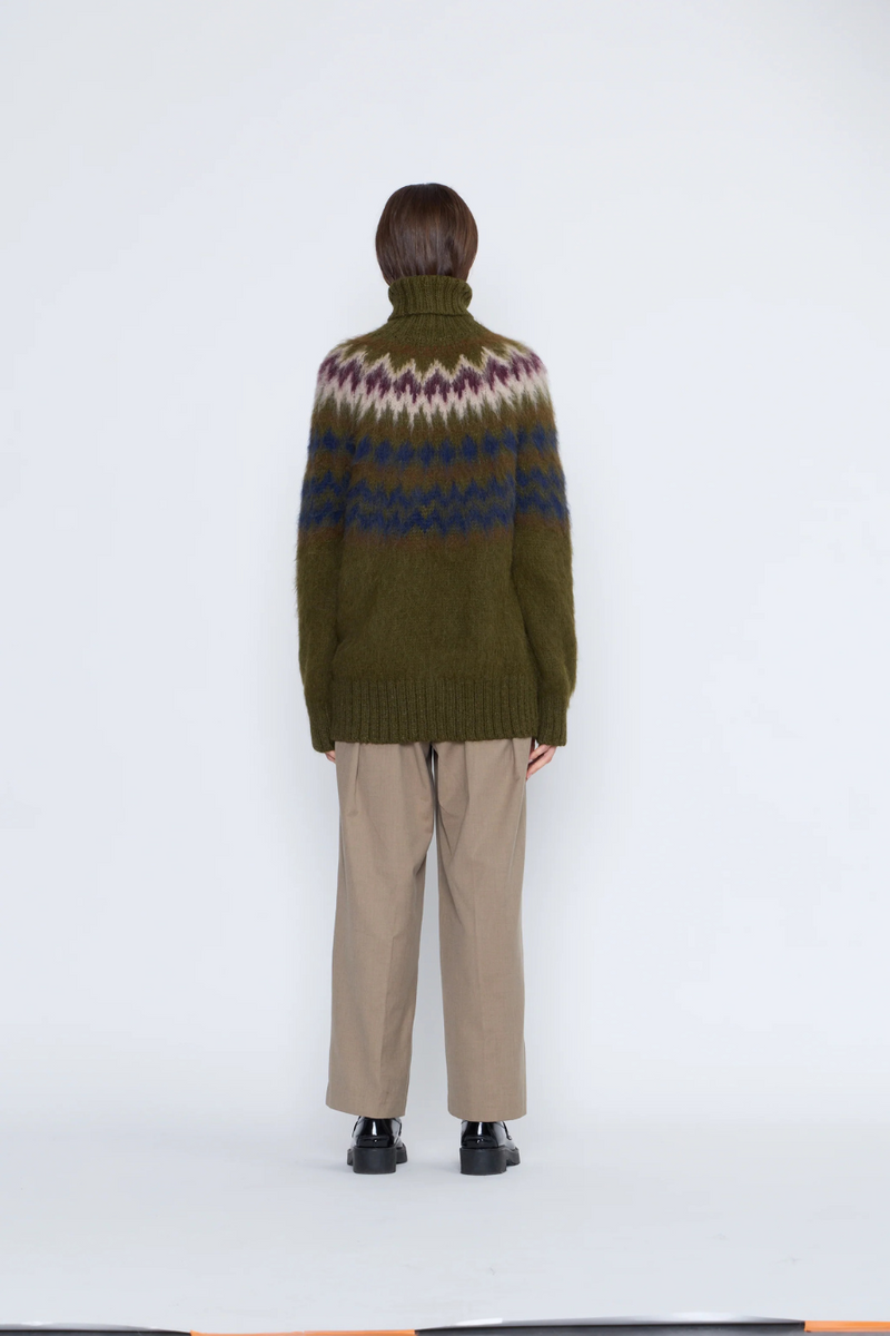 Andean Sweater Olive