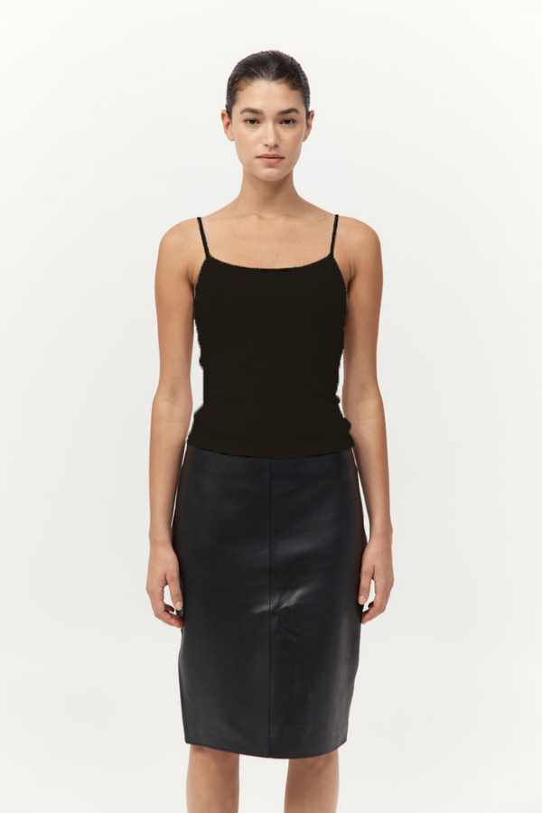 Baby Wool Cami Black