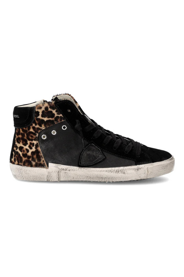 PRSX High Woman West Animalier Noir Leo