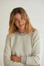 Ziggy Cotton Fleece Crew Heather Grey