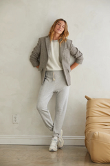 Ziggy Cotton Fleece Crew Heather Grey