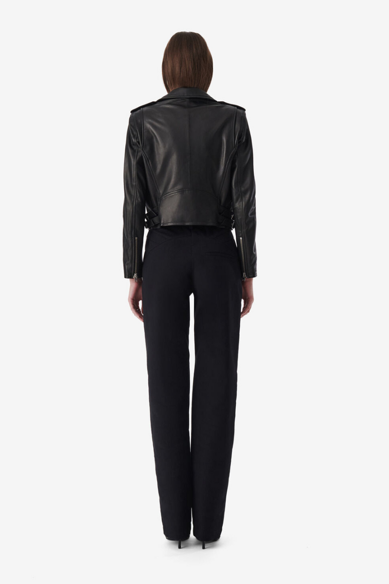 Ashville Leather Jacket Black