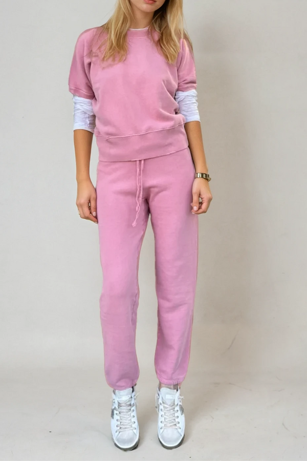 Short Sleeve Sweatshirt Petal