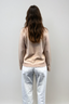 Jessie V-Neck Sweater Beige