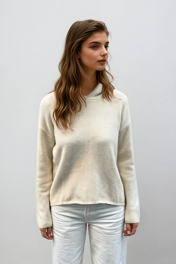 Helen Hoodie Light Beige