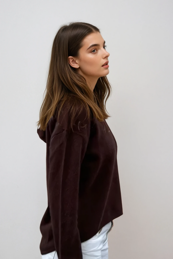 Helen Hoodie Chestnut Shell