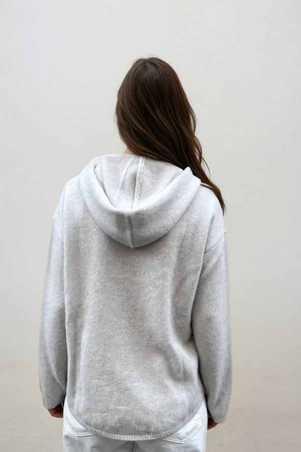 Helen Hoodie Light Grey