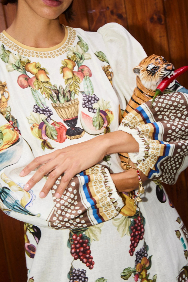 Mercado Midi Dress Multi