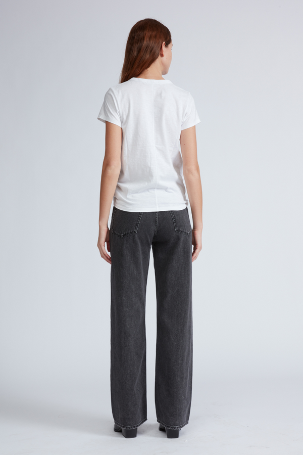 Ombre Stud Tee White