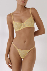 Lemonade Underwire Bra Limoncello