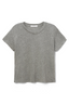 Harley Cotton Boxy Crew Tee Heather Grey