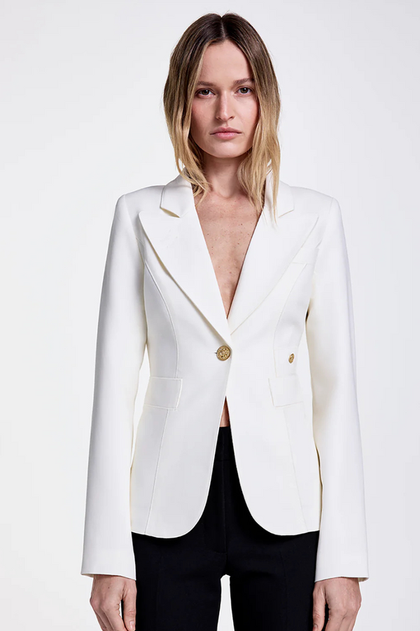 Classic Duchess Blazer Ivory