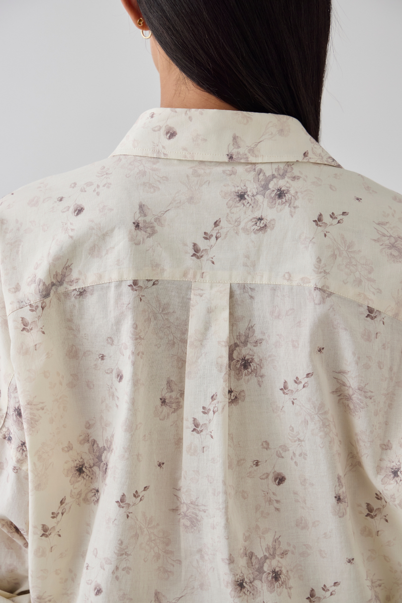 Boyfriend Shirt Floral
