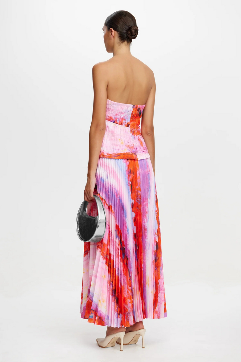 Rockland Midi Dress Violet Canvas