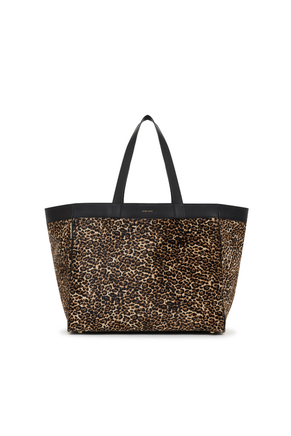 Large Rio Tote Leopard Calf Hair