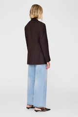 Aretha Blazer Deep Brown