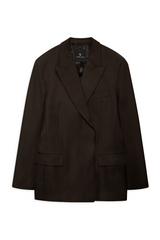 Aretha Blazer Deep Brown