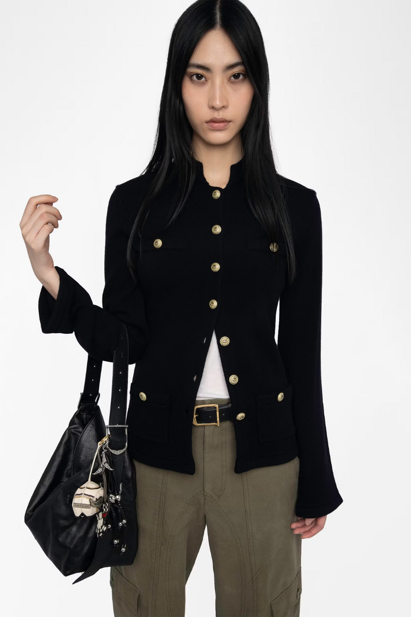 Lucy Cardigan Black