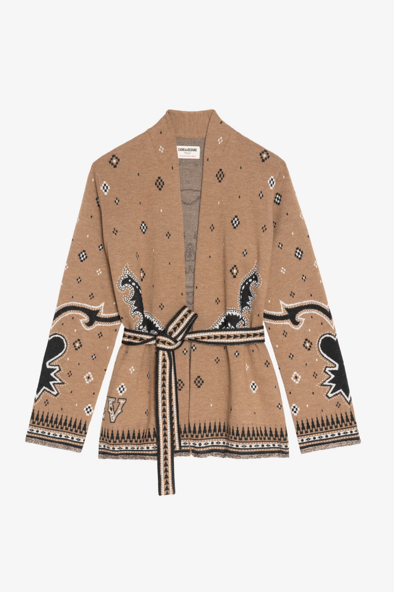 Kala Wool Cardigan Daim