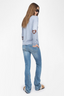 Cici Patch Jumper Cloud