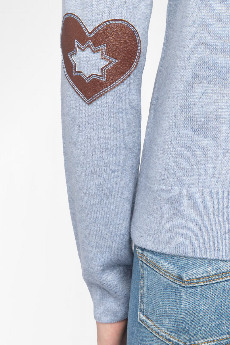Cici Patch Jumper Cloud