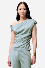 Ezai Top Gris Perle