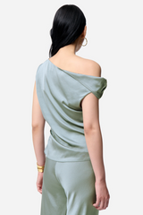 Ezai Top Gris Perle