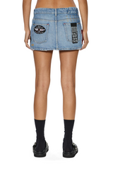 Micro Mini Skirt Horizon Patch
