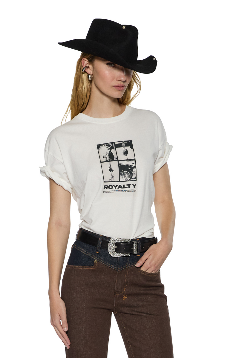 Royalty Everyday SS Tee Vintage White