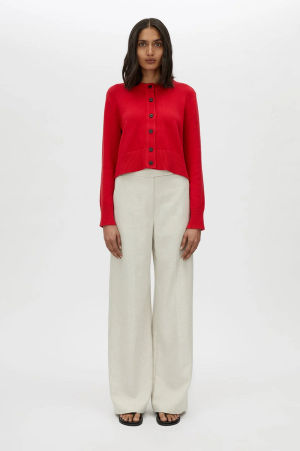 Tori Knit Cardigan Scarlet