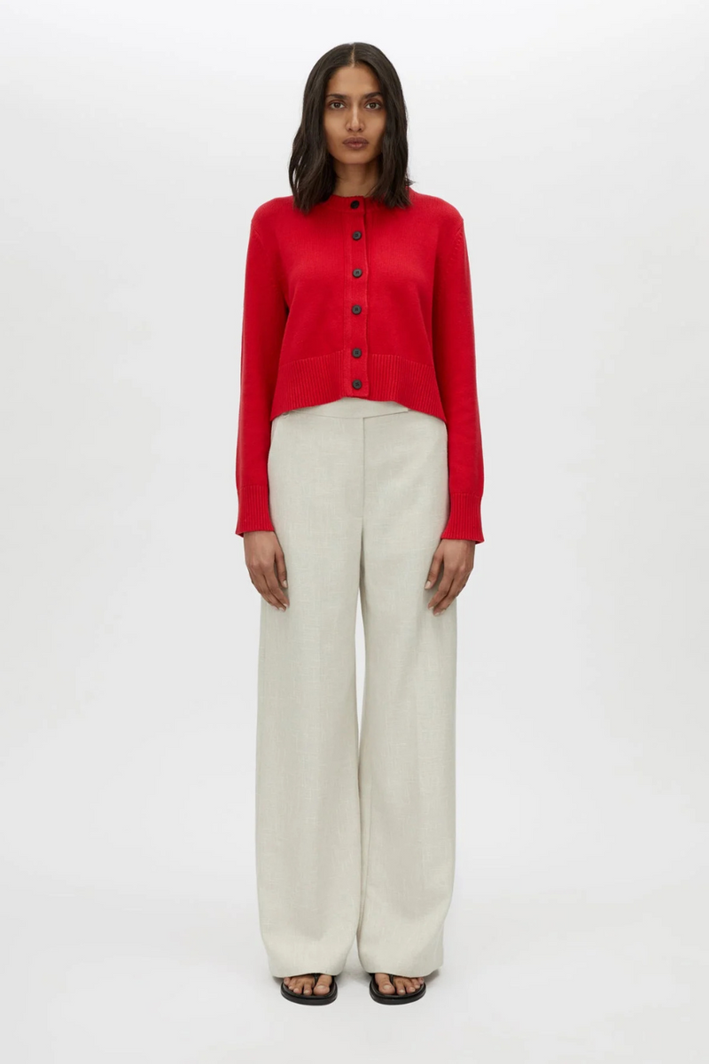 Tori Knit Cardigan Scarlet