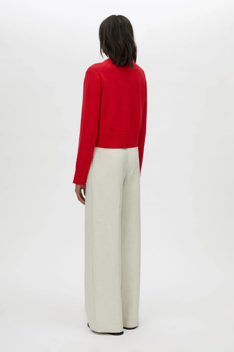 Tori Knit Cardigan Scarlet