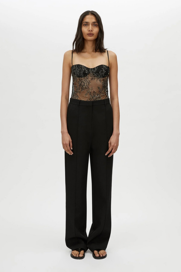 Peregrine Lace Bodysuit Black