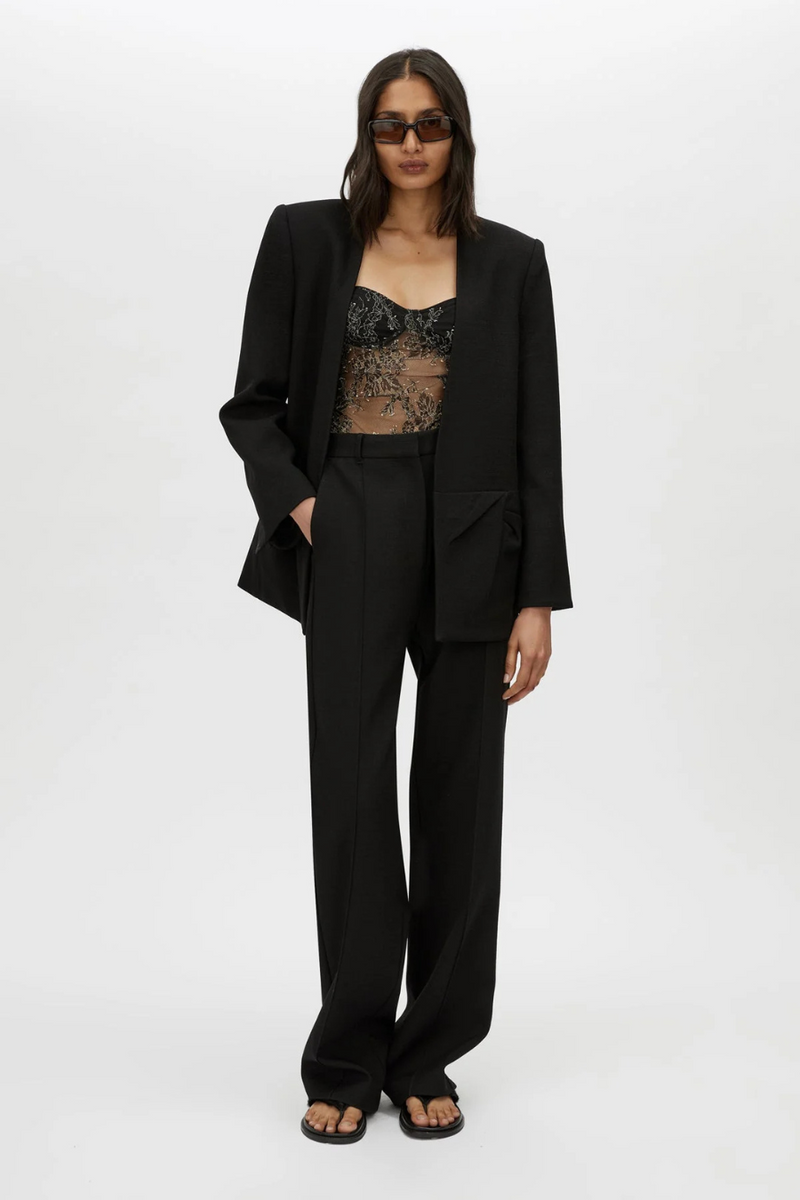Peregrine Lace Bodysuit Black