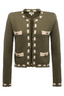 Astor Cardigan Army/Biscuit