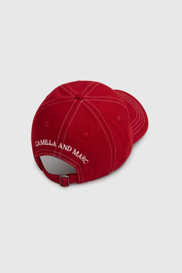 August Cap Ruby Red