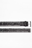 Starlight Leather Belt Noir