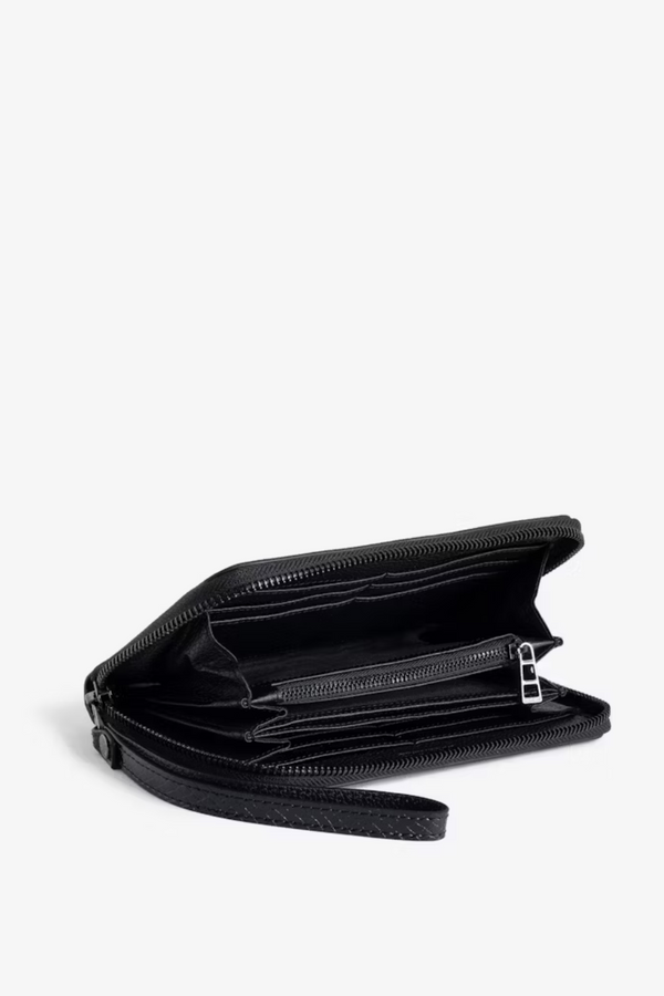 Glossy Wild Companion Wallet Black