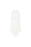 Kestrel Plunge Neck Bodysuit Ivory
