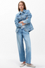 Amy Cinched Denim Jacket Ithaca