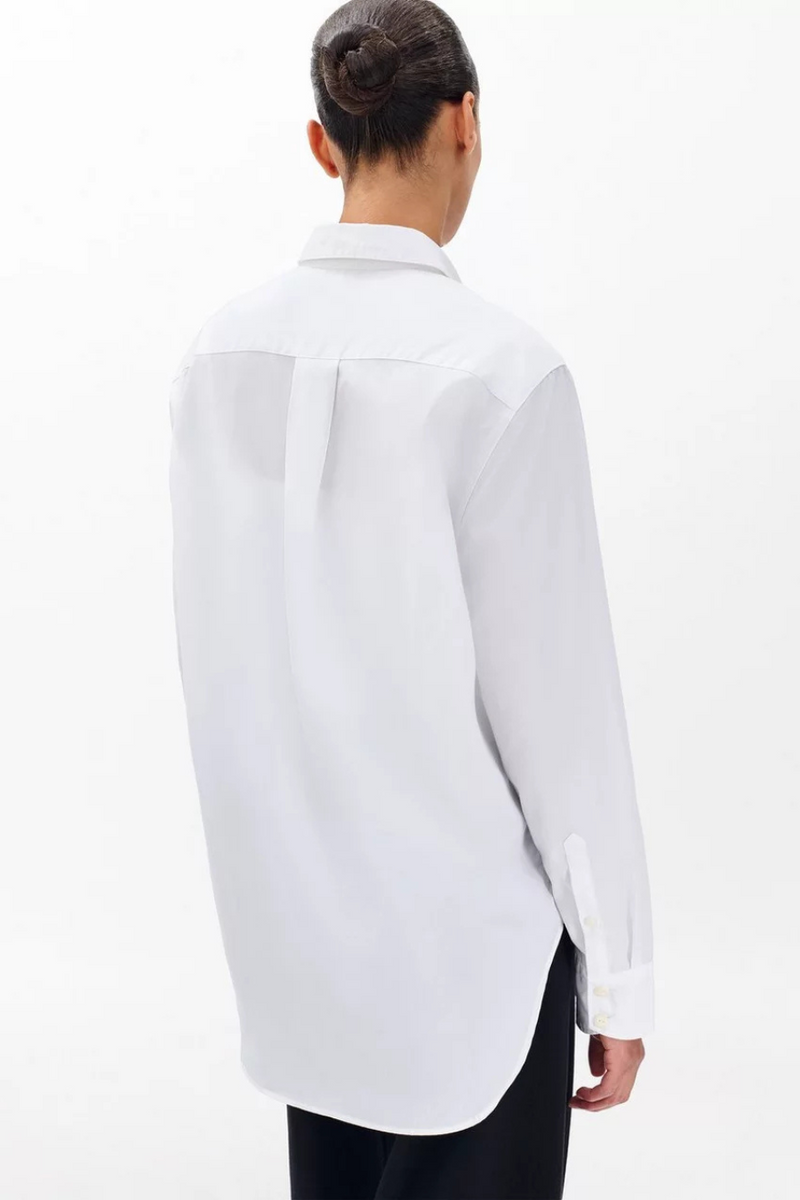 Maxine Button Down Shirt White