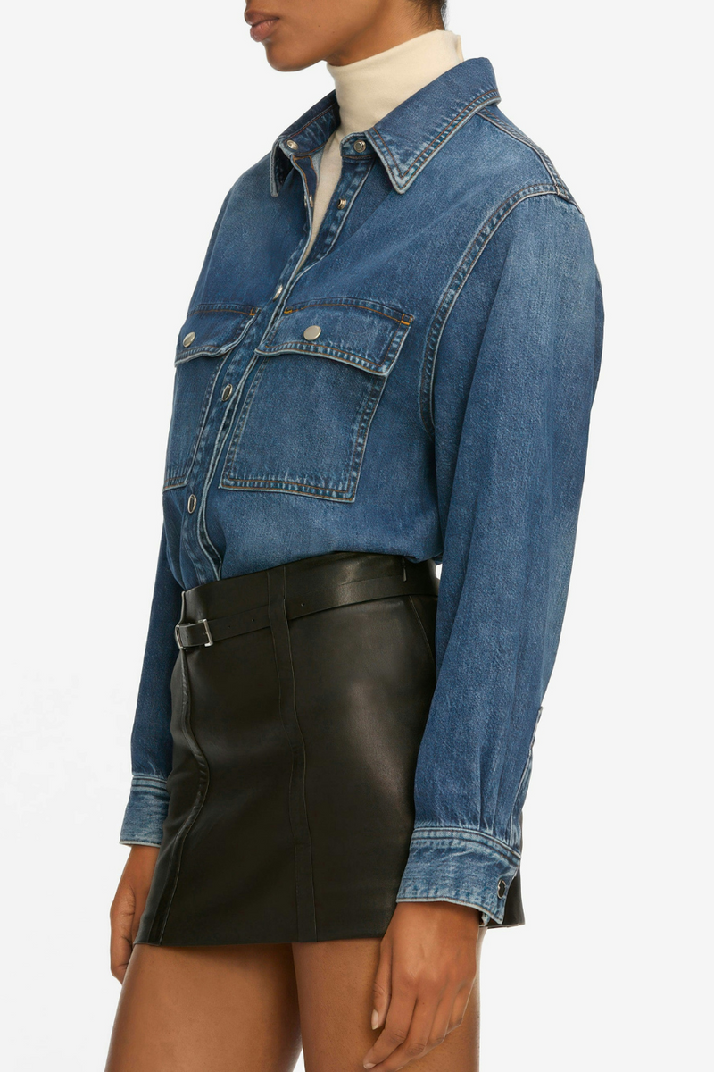 The Long Sleeve Hi-Low Shirt Wander