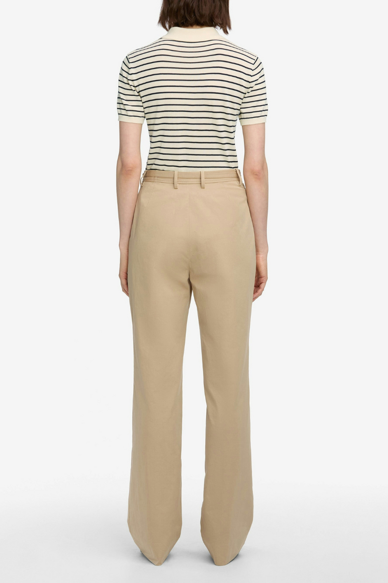 The Keyhole Polo Cream Multi