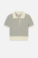 The Keyhole Polo Cream Multi